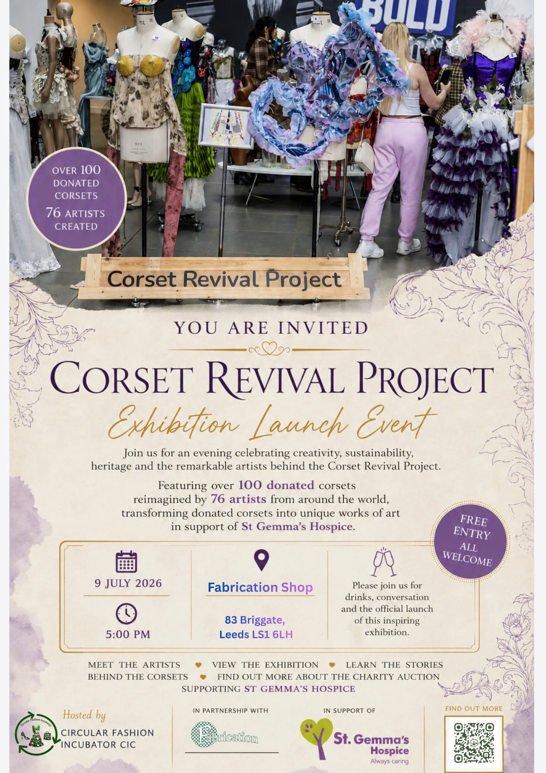 Corset Revival Exhibition Launch Party