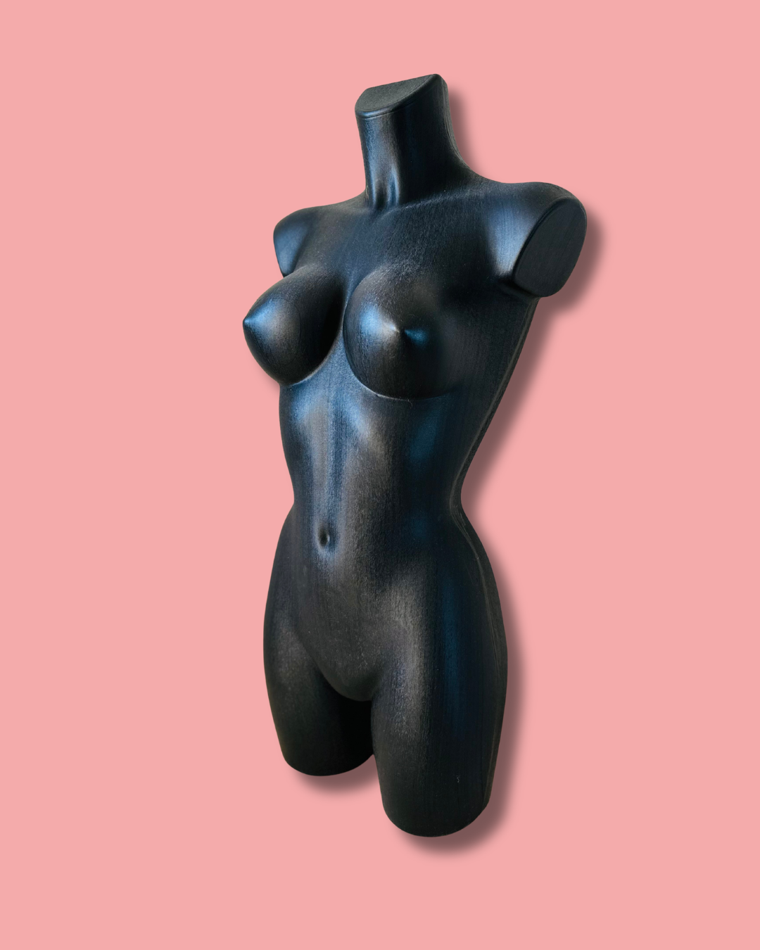 Black Female Mannequin Display Torso