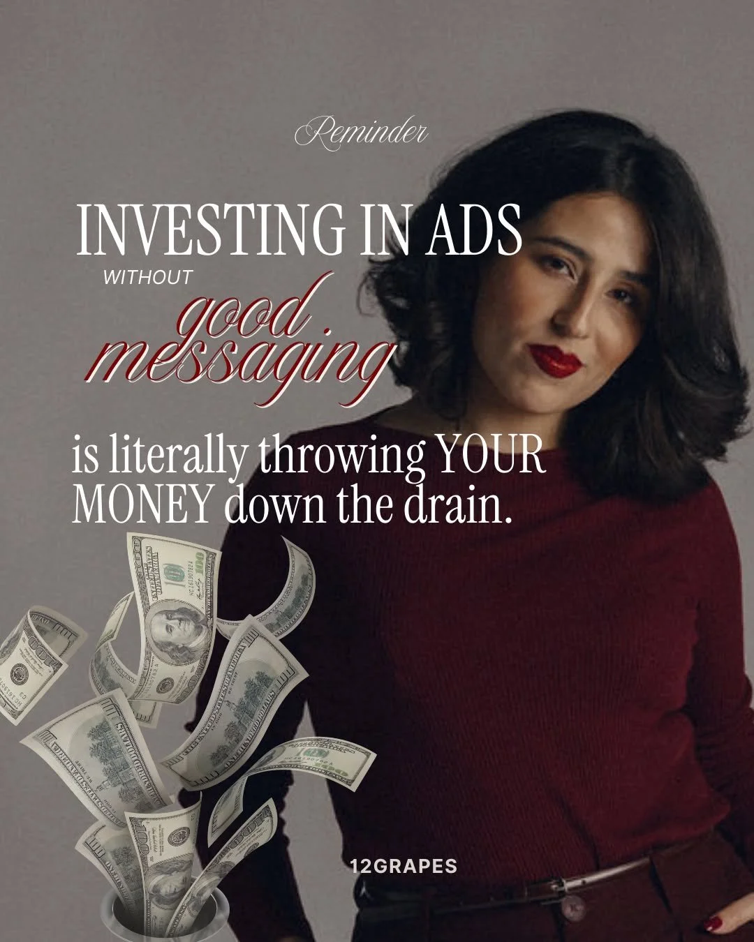 This one stings but let&rsquo;s be honest: ads don&rsquo;t fix bad messaging, they just expose it faster.

And then you get bitter thinking &ldquo;ads don&rsquo;t work for me.&rdquo; Babe, ads work. But if your offer isn&rsquo;t positioned right, if 