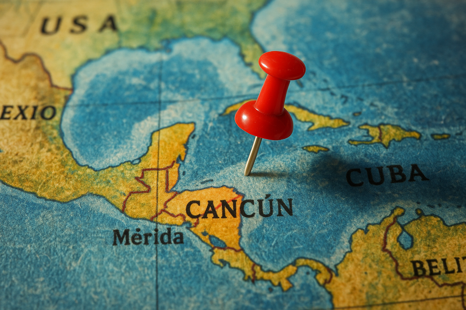 Where Is Cancun On The Map