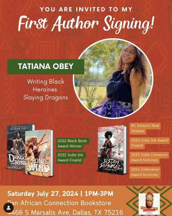 Author Signing: Tatiana Obey