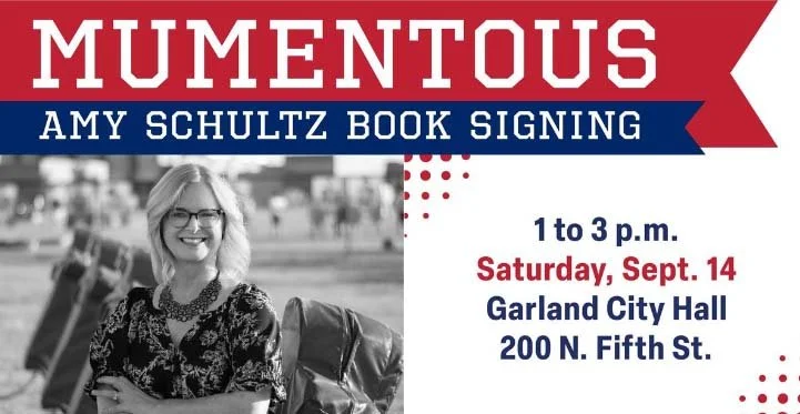 MUMENTOUS: Amy Schultz Book Signing