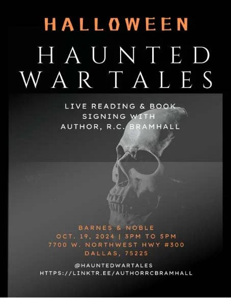 Live Reading & Book Signing: Haunted War Tales by R.C. Bramhall