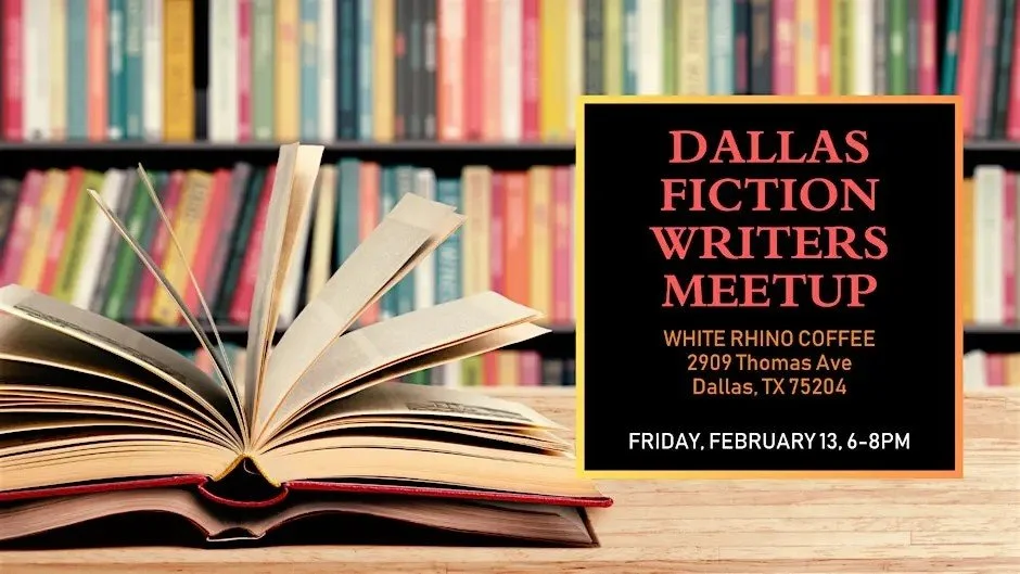   Share this event  Dallas Fiction Writers February Meetup
