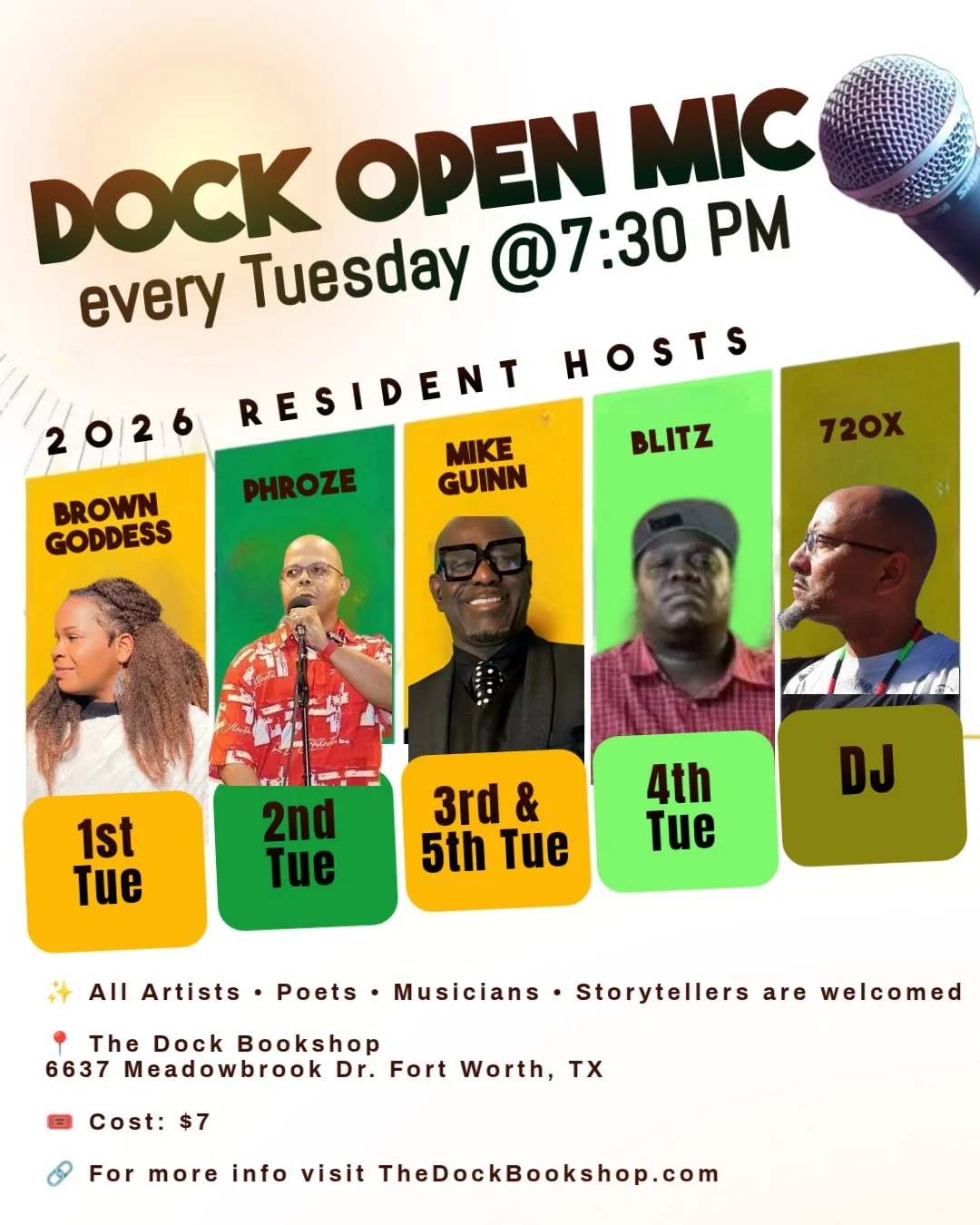 Dock Open Mic