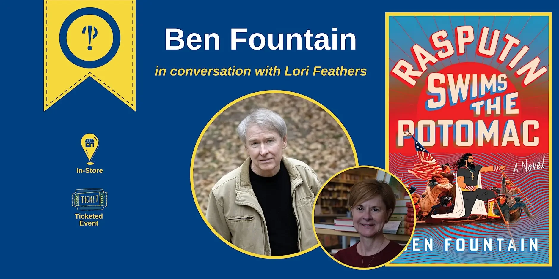 Ben Fountain  in conversation with Lori Feathers