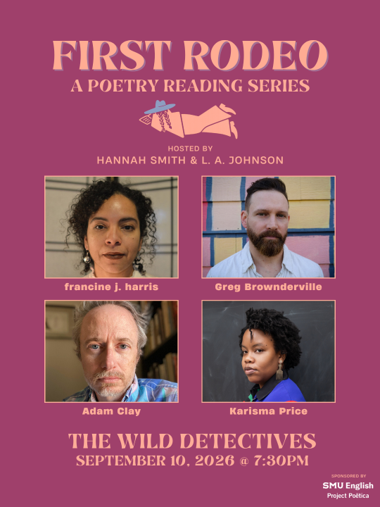 First Rodeo A Poetry Reading Series
