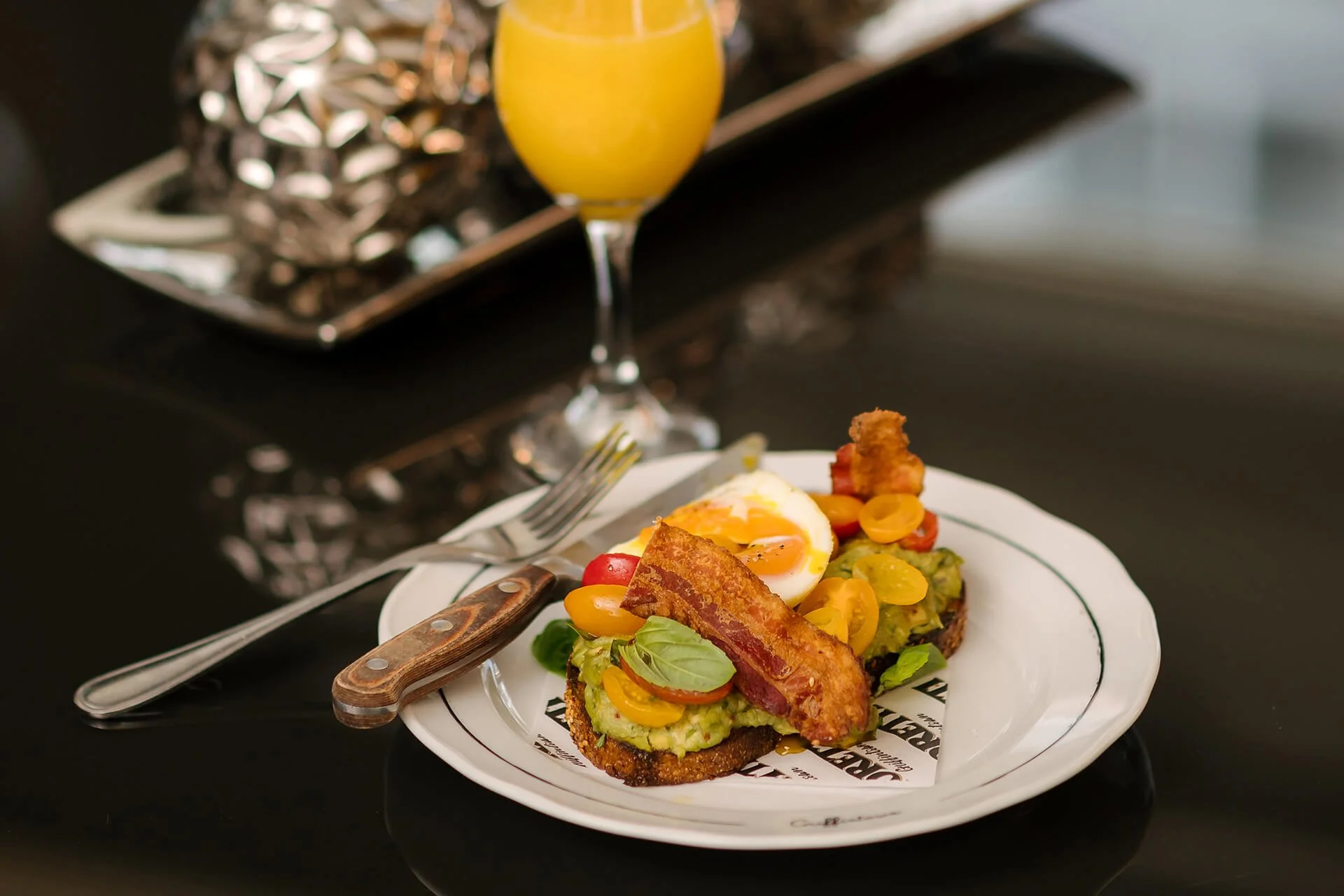 In Room Dining by Moretti - SoHo Hotel Toronto