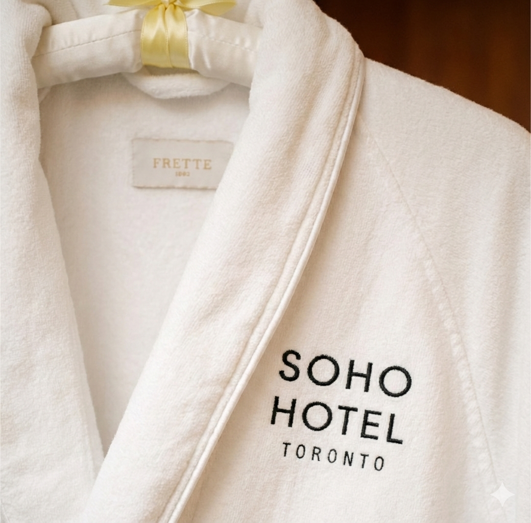 The SoHo Velour Shawl Collar Robe White by Frette