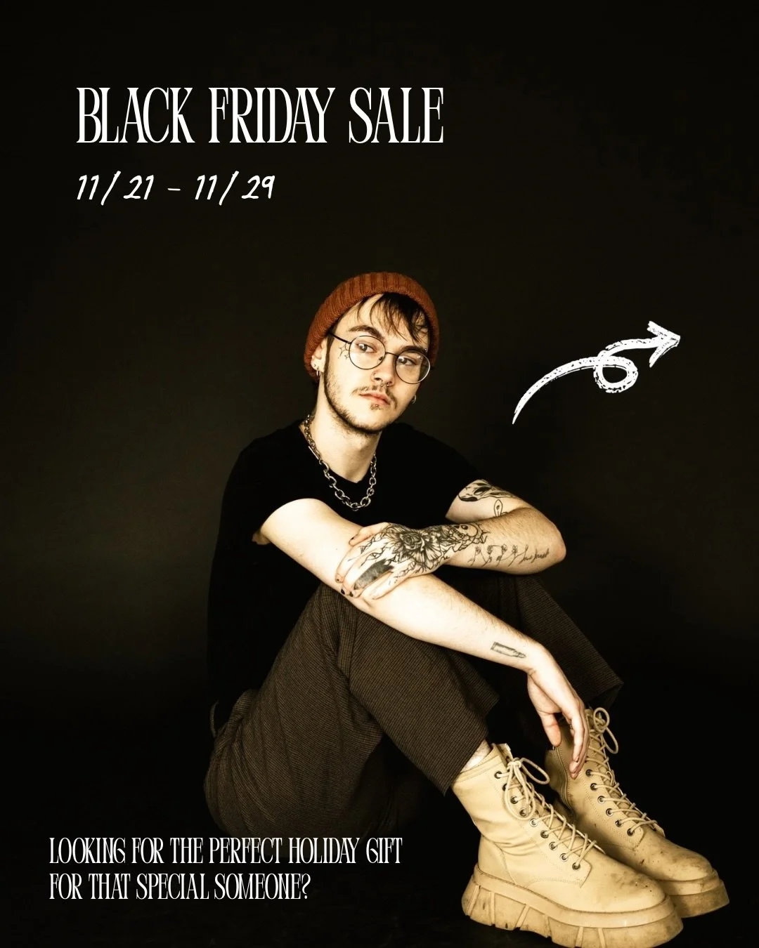 🌟🎁Get your loved ones a gift that&rsquo;ll last a lifetime this holiday season!🎁🌟 I mean what could possibly be a better gift than a tattoo?!

From now till midnight on Black Friday, take 50% OFF gift certificates ANY amount up to $300!🤩 (up to 