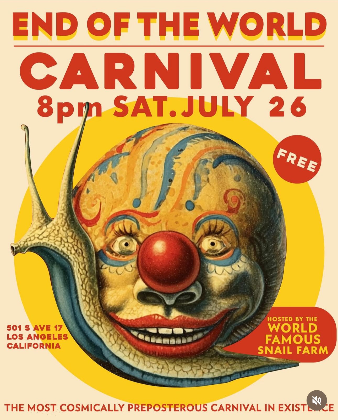 Carnival Freakshow at The Snail Farm