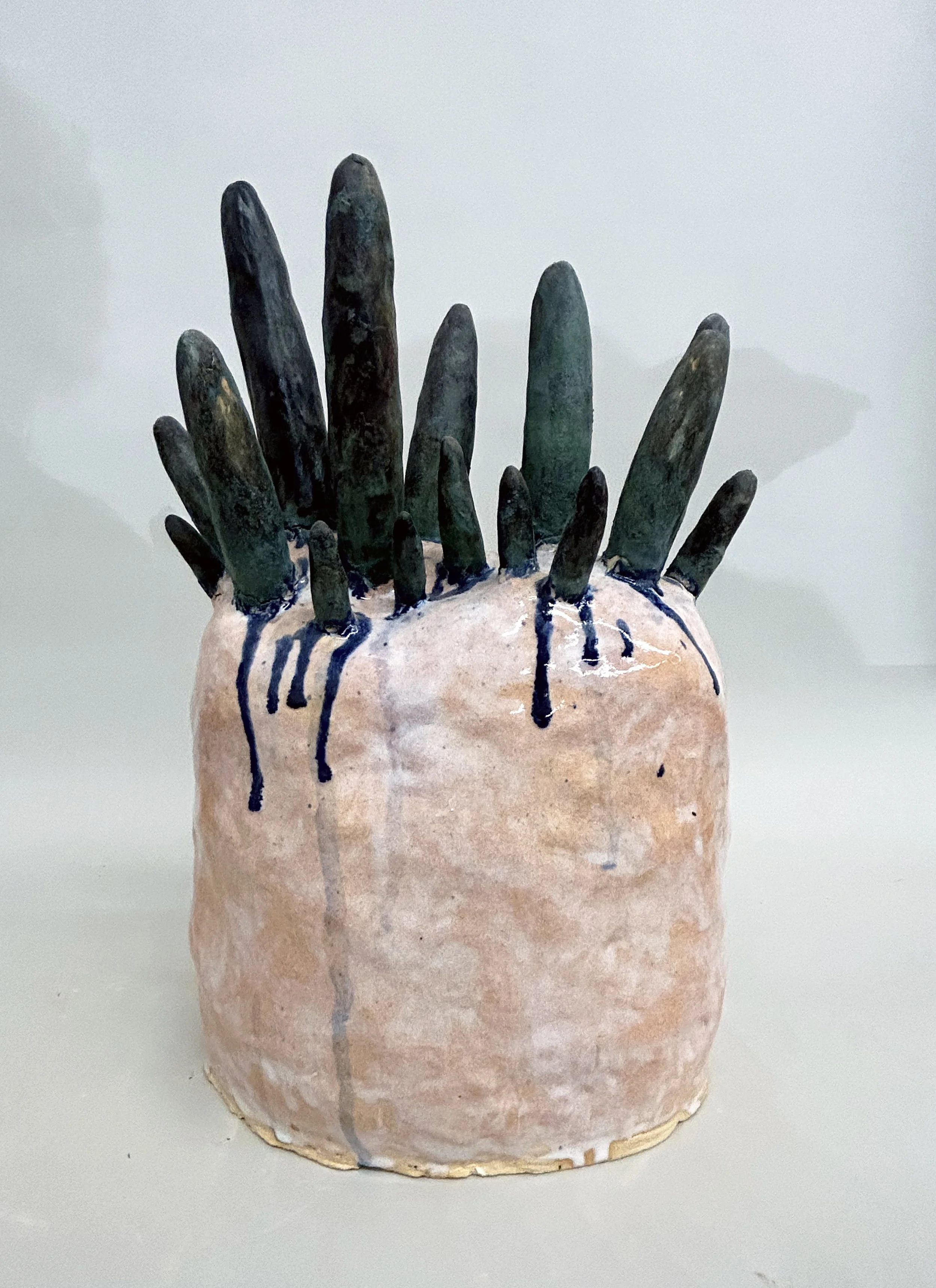 untitled, 2023, ceramic, 12.5 x 9 x 6.5 inches