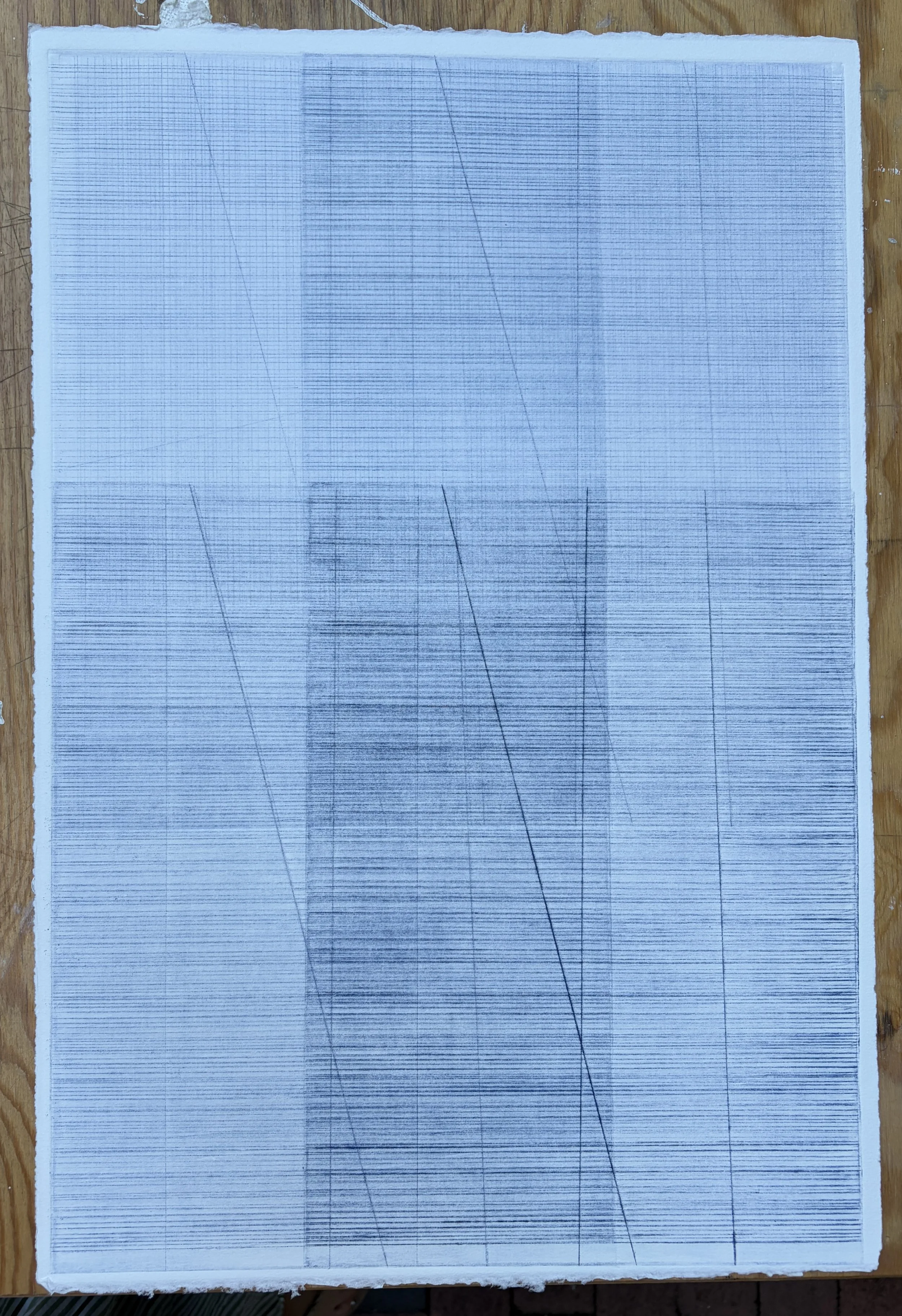 "Indigo Blues", 2011, 22.5" x 15" inches, 600. 