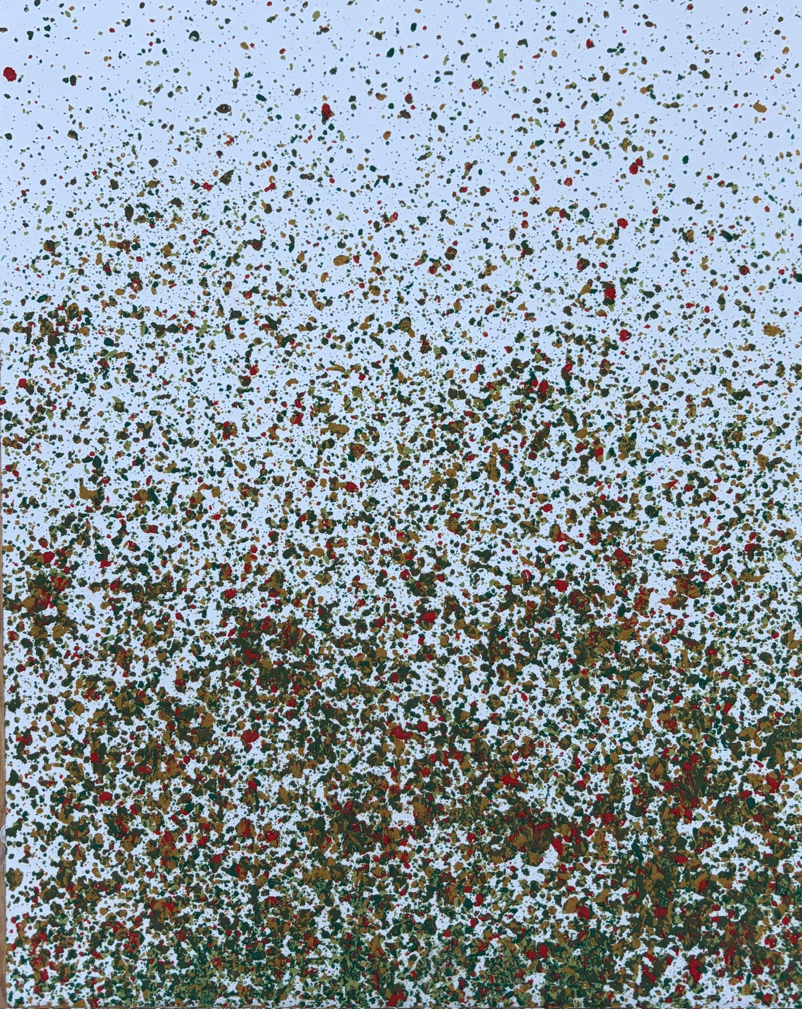 "Yardwork (fall)", 2025, 20.5" x 15" inches, 600. 