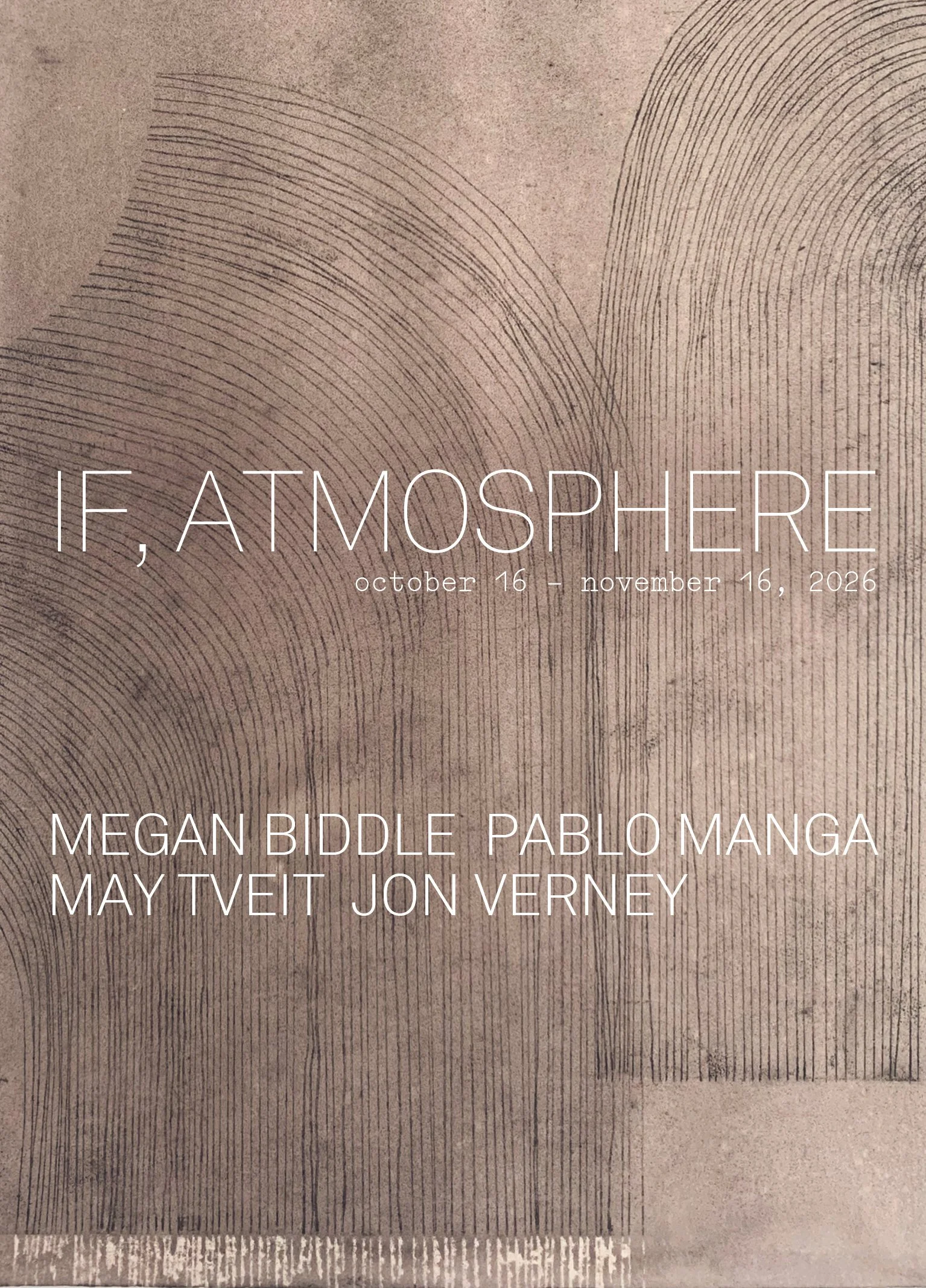 opening reception: friday, october 16, 5-7