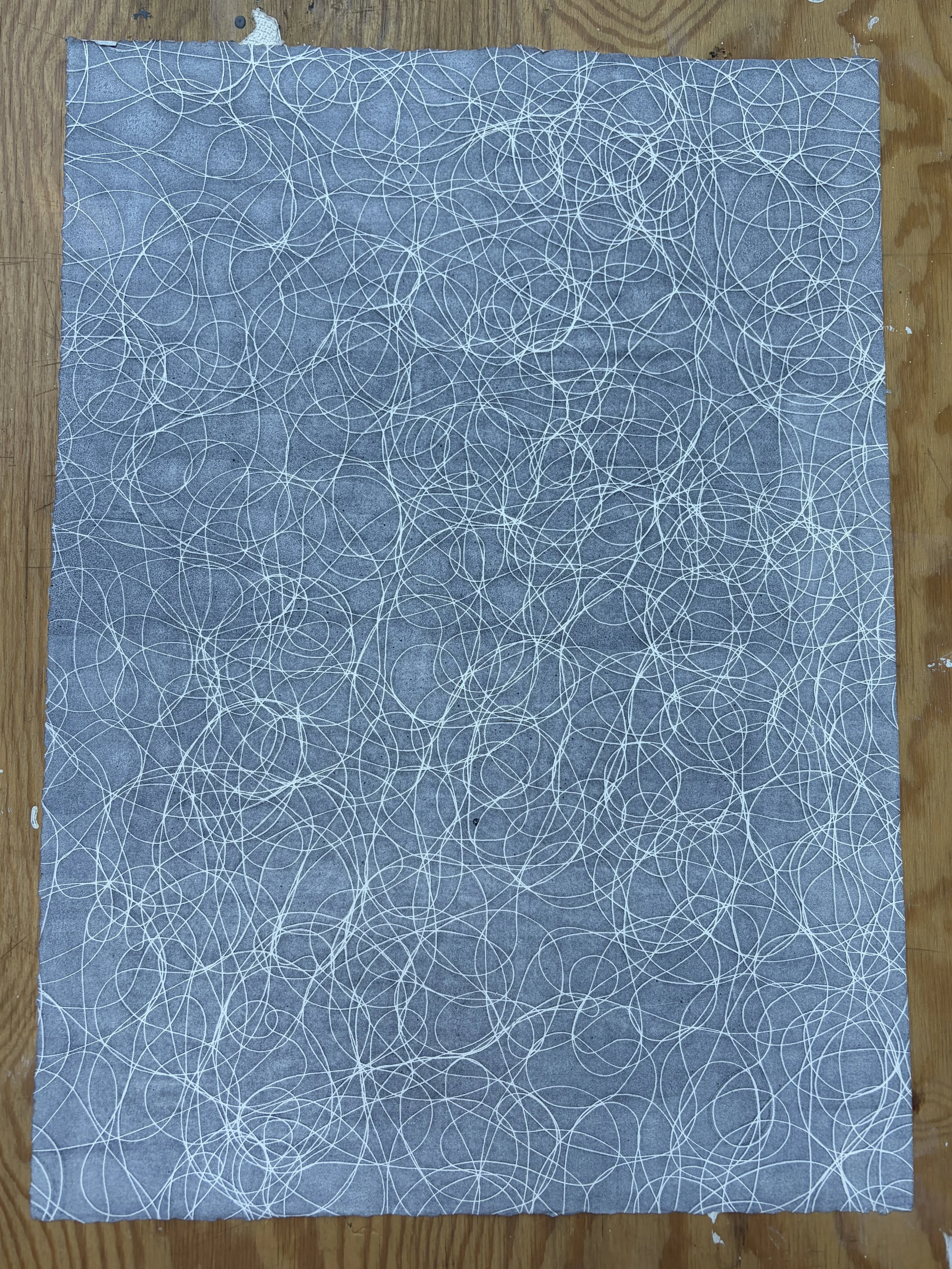 "Thread", 2017, 22.5" x 15" inches, 600.