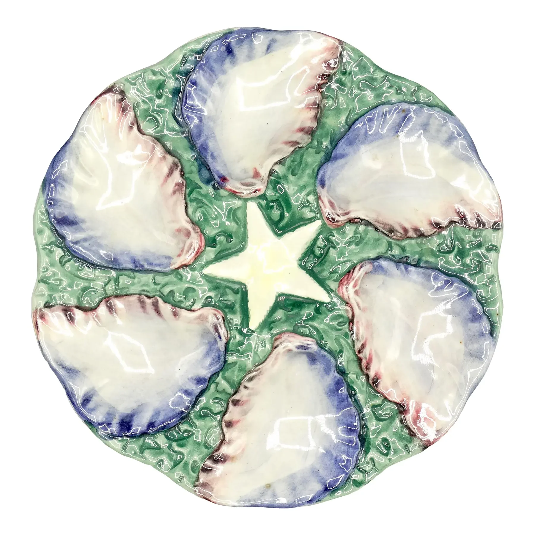 French Starfish Oyster Plate