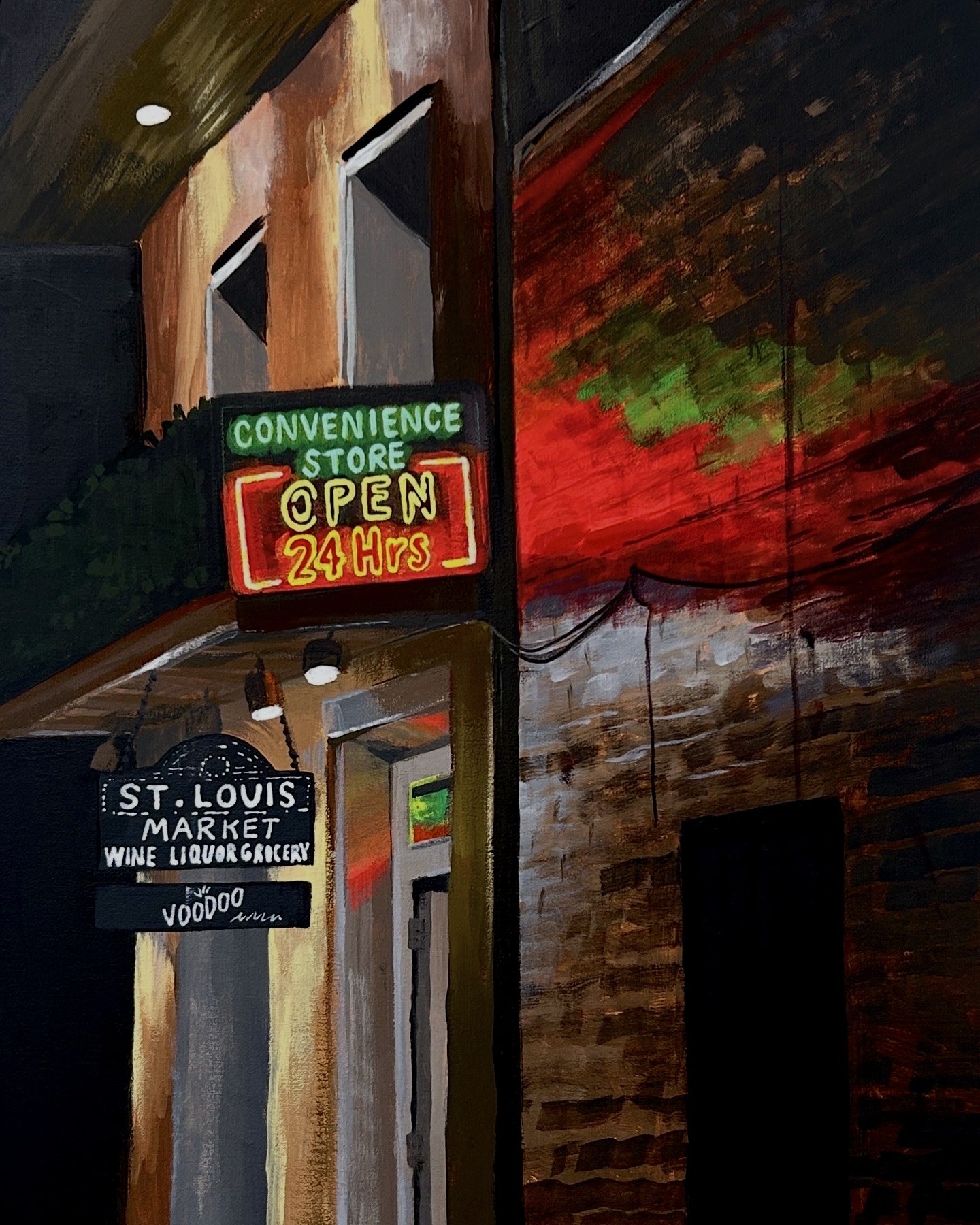 After Hours Giclee Print 8x10"