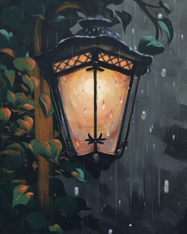 Magic Alley Giclee Print 8x10"