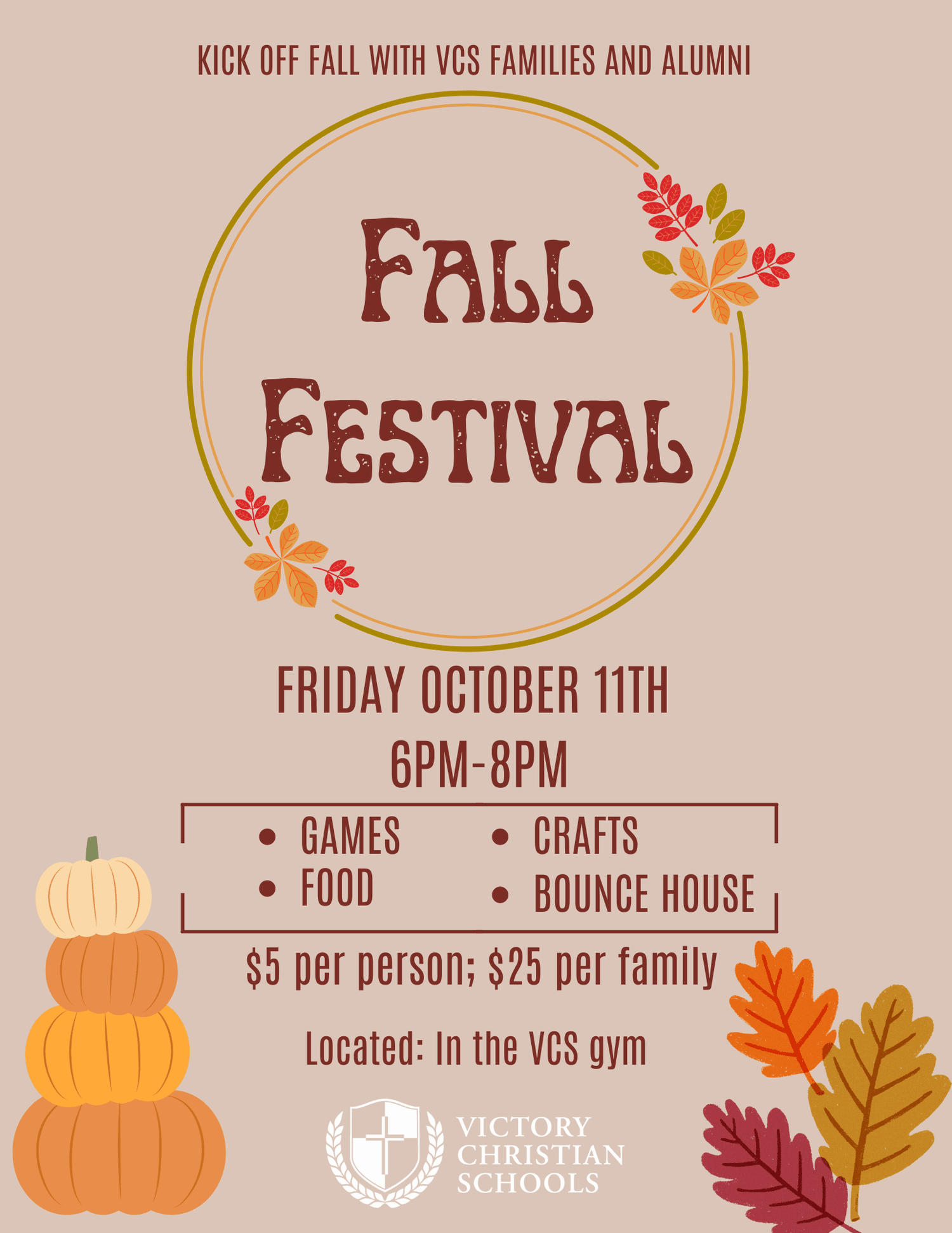 School Calendar Victory Christian Schools