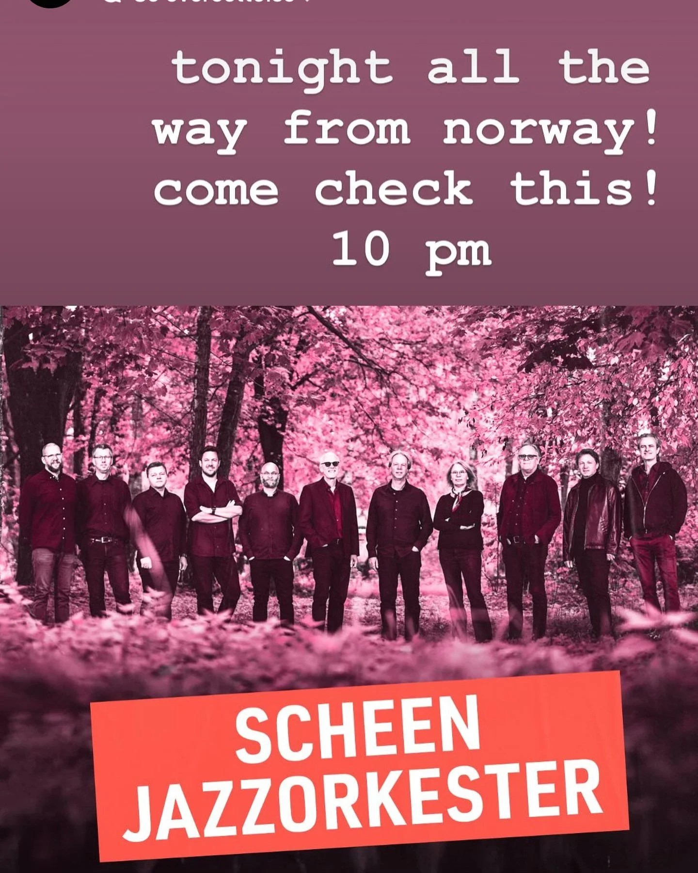 Tonight at @nublunyc! Our very last concert on our US tour! It&rsquo;s been a blast and we&rsquo;re very much looking forward to play in the big apple this evening. Hope to see some friendly faces 🤓