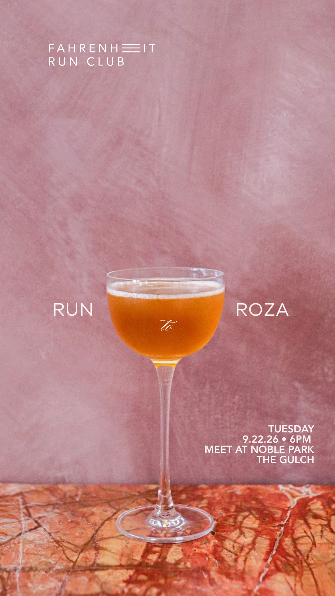 Fahrenheit Run CLub: Run to Roza
