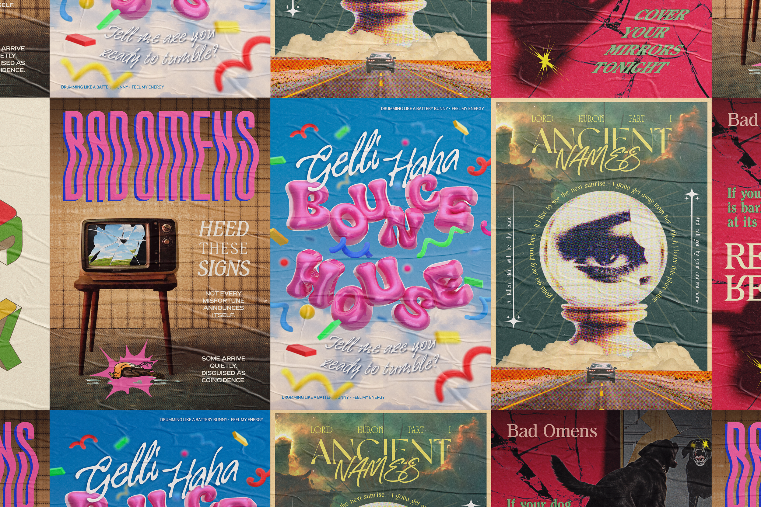 Assorted Poster Designs