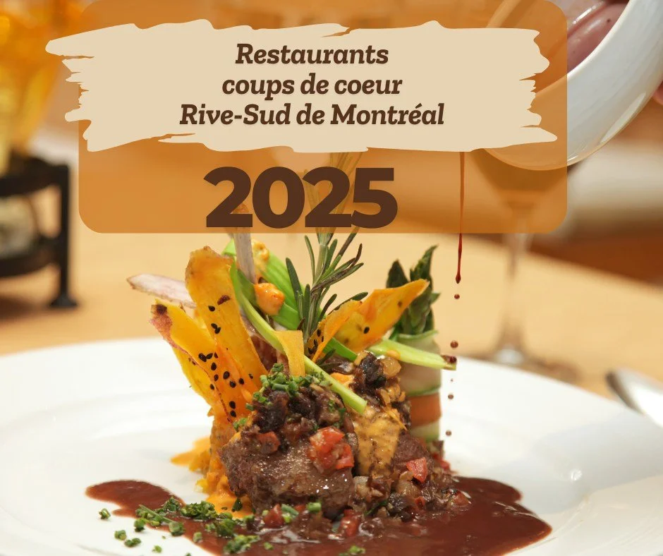 Nos coups de c&oelig;ur : Les meilleurs restaurants sur la Rive-Sud de Montr&eacute;al en 2025
On a d&eacute;nich&eacute; les meilleures adresses de la Rive-Sud pour vous !  Lien en commentaire.
✨ P.S. On a aussi nos coups de c&oelig;ur des meilleurs