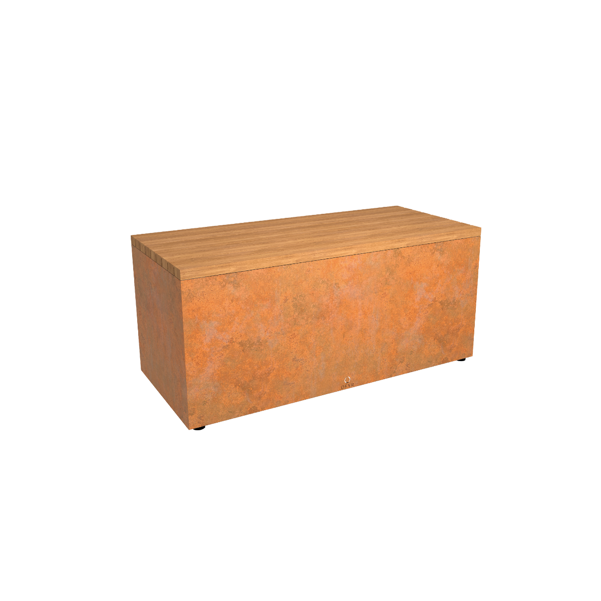 Ofyr Garden Bench Corten