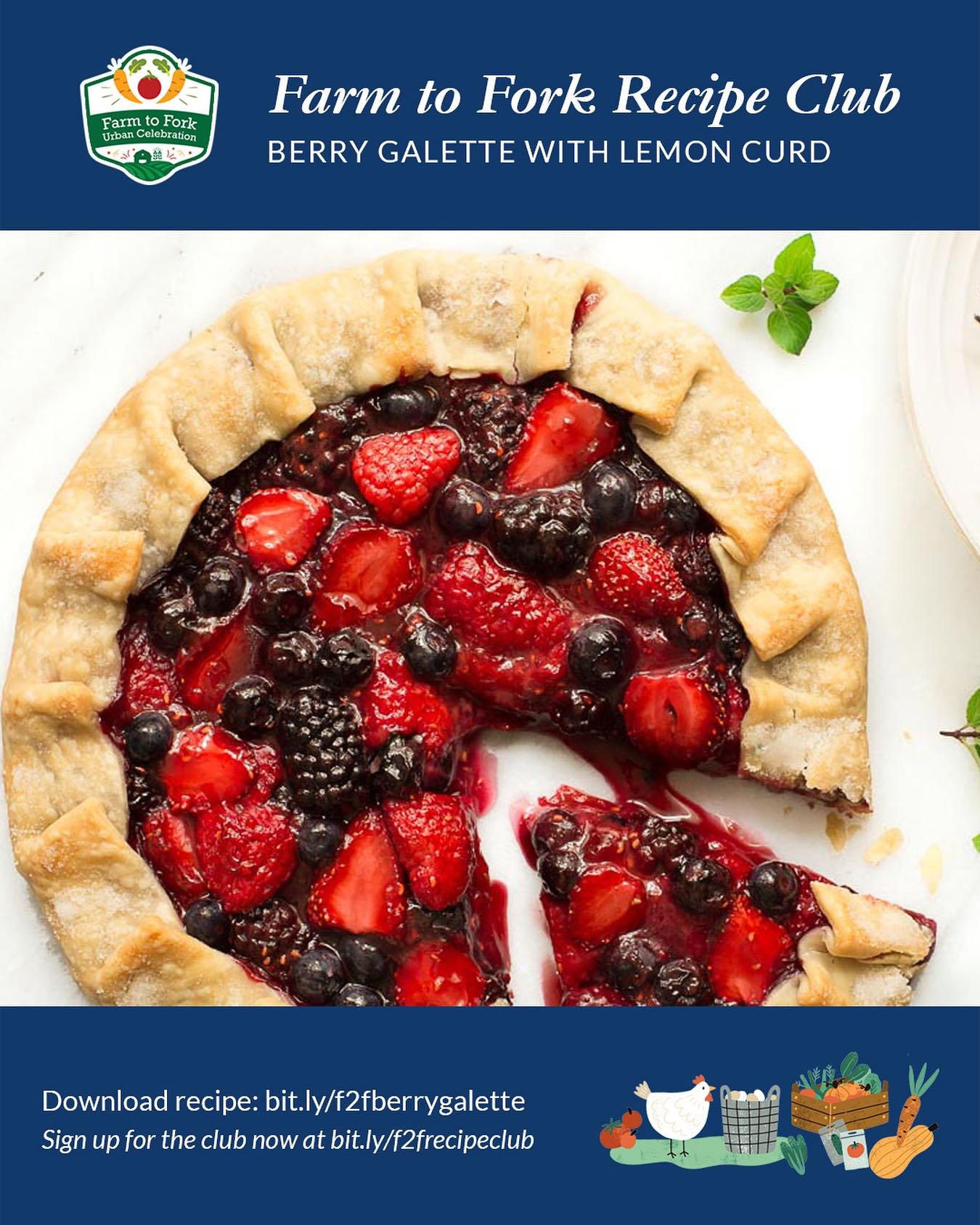 WEEKEND BRUNCH
Make your weekend a little sweeter with a rustic blueberry galette bursting with juicy flavor. It&rsquo;s the perfect treat for brunch with friends or family. Golden, flaky crust meets warm, bubbling berries&mdash;it&rsquo;s like a hug