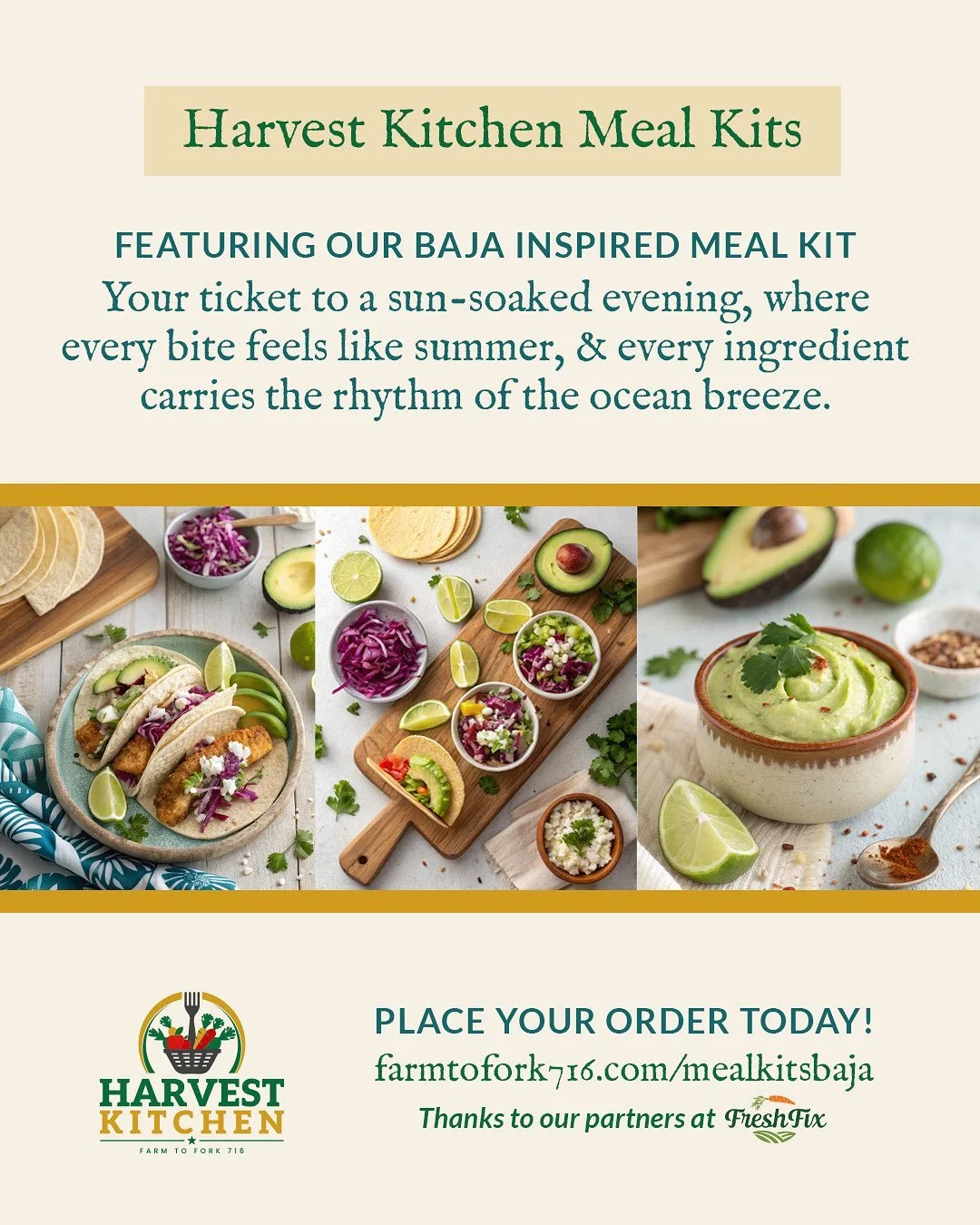 Our Harvest Kitchen Meal Kits are available to order! Our meal kits deliver a variety of global flavors straight to your kitchen&mdash;while also feeding families in need and providing nutrition education. Each kit includes hand-picked produce from o