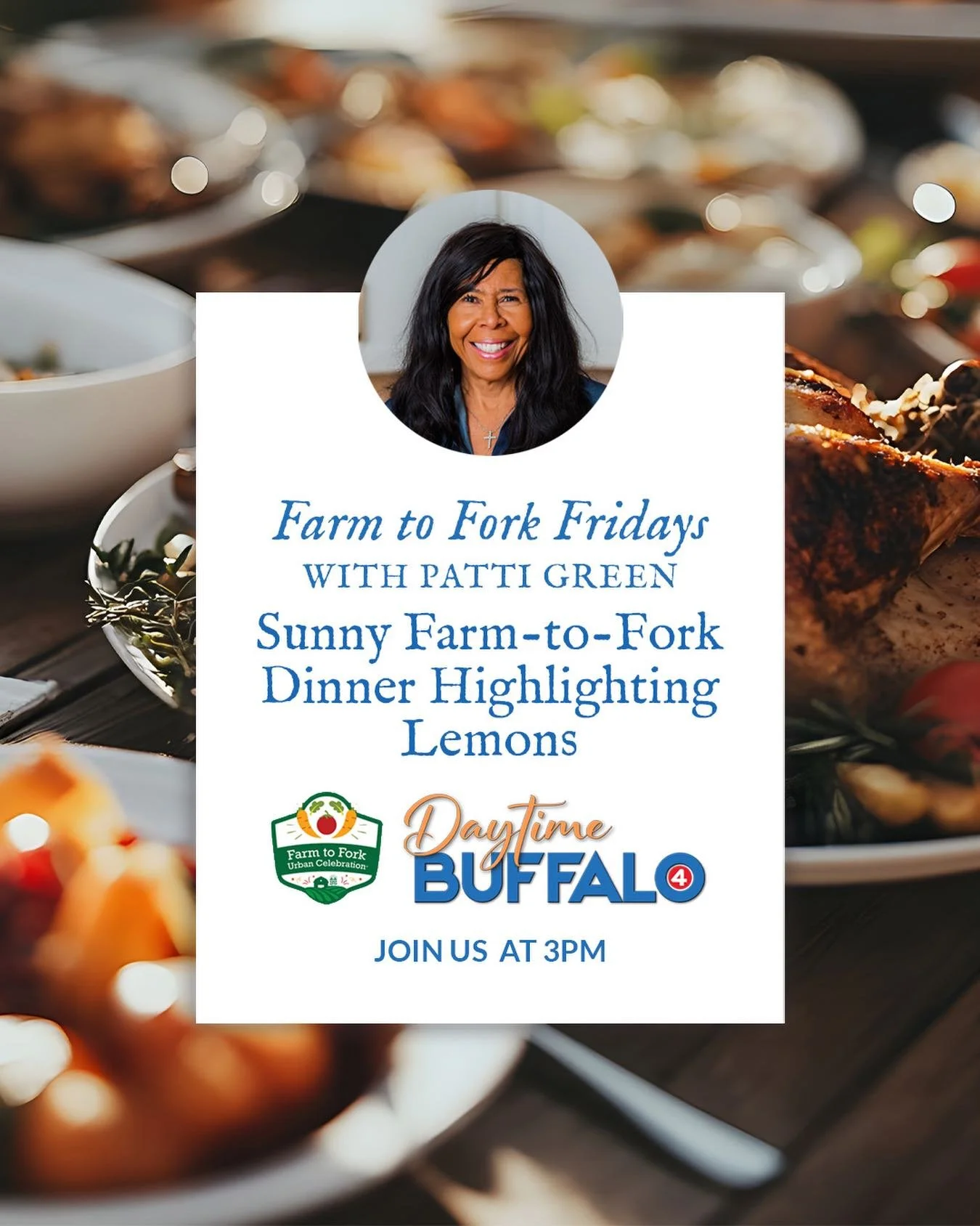 Today on Farm to Fork Fridays, we&rsquo;re bringing sunshine to the table recipes using lemons! Tune in today at 3pm on WIVB and join us! I&rsquo;m showing you the best way to roast a whole chicken and more. Let&rsquo;s transition from winter to spri