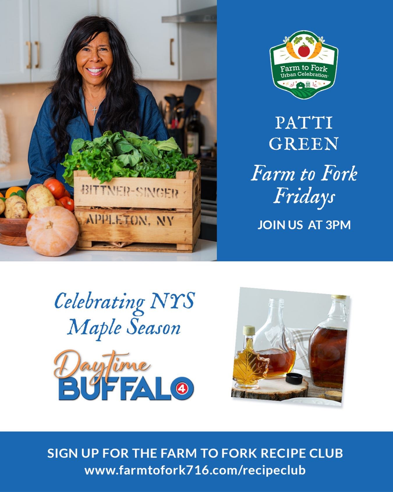 This week on Farm to Fork Fridays, we are exploring maple season here in New York! We are blessed to live in one of the highest maple-producing states in the country. Supporting our local maple producers is more than a sweet treat&mdash; it is an inv