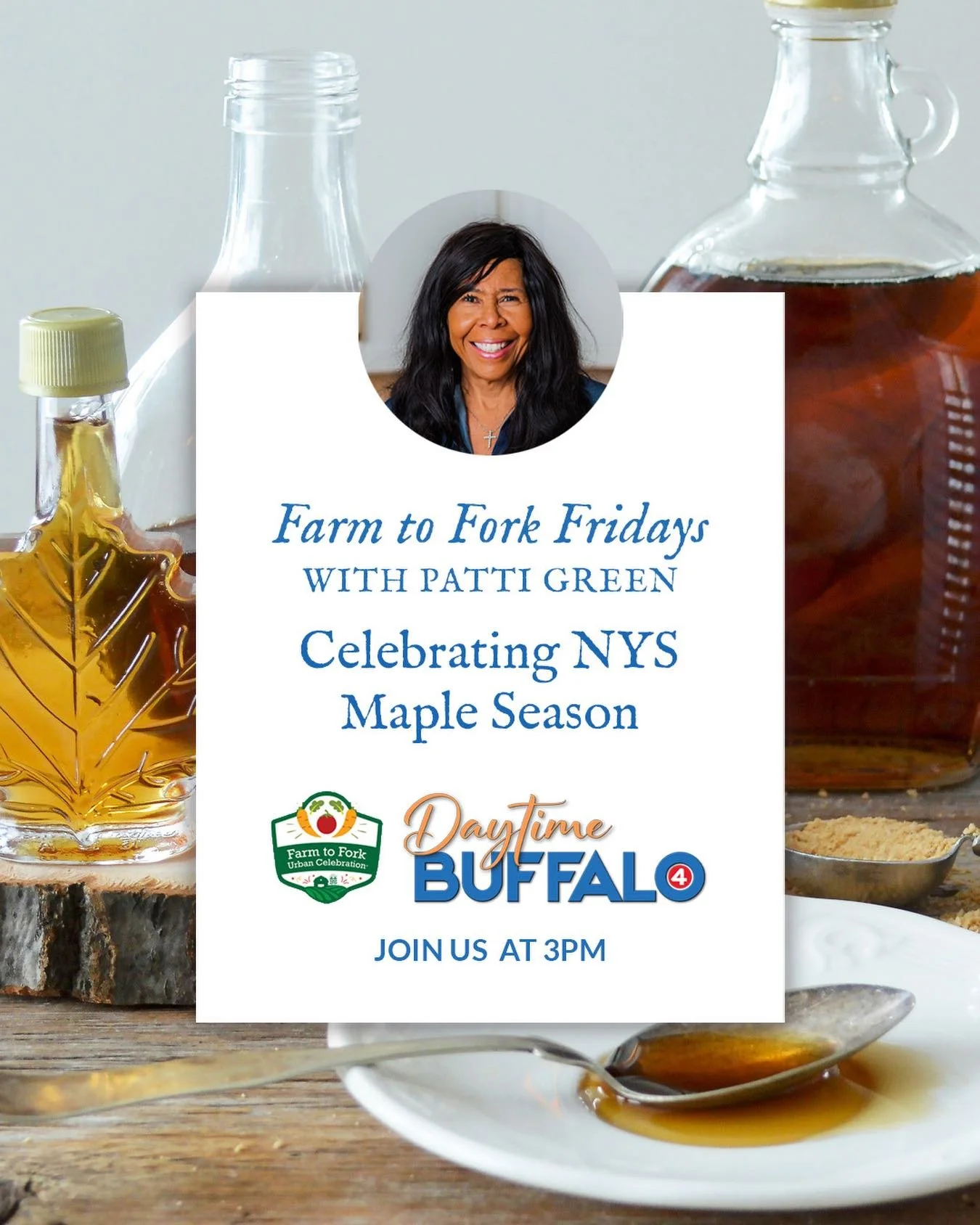 Today on Farm to Fork Fridays, we are celebrating maple season! Join us as we cook, gather, and make every meal a celebration. I am sharing recipes for dinner, as well as dressings and marinades that all highlight maple syrup! We hope to see you ther