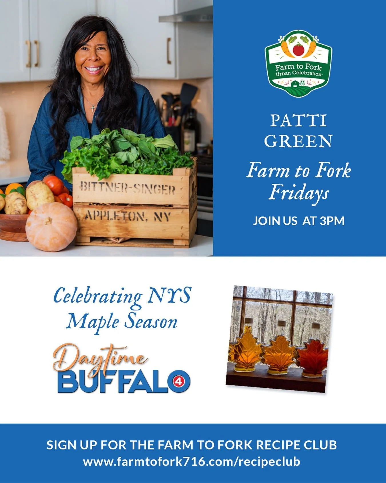 It&rsquo;s maple season here in New York! We are blessed to live in one of the highest maple-producing states in the country. This is the 2nd week of maple season here in New York! Last week on Farm to Fork Fridays I shared recipes for dinner, as wel