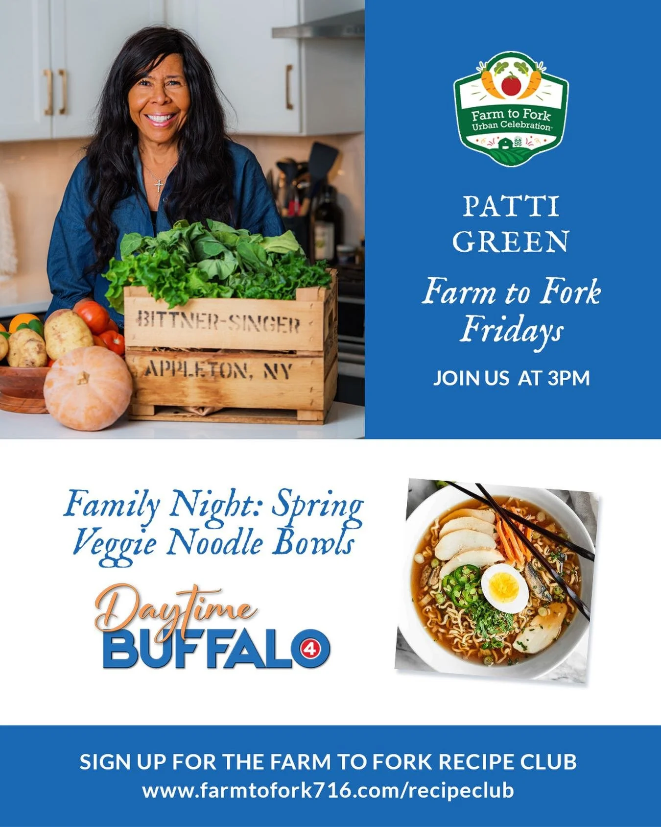 This week on Farm to Fork Fridays, we are sharing recipes for Family Night with Spring Veggie Noodle Bowls. A noodle bowl night brings everyone into the kitchen &mdash; kids love building their own bowls, choosing their noodles, and adding fresh spri