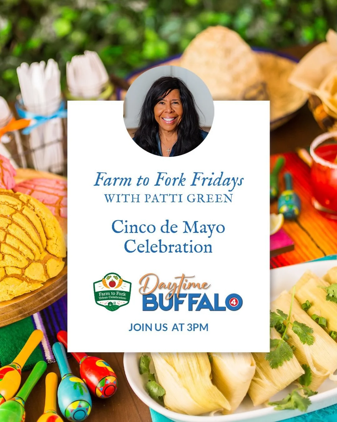 Today on WIVB Farm to Fork Fridays, we are sharing recipes for Cinco de Mayo! Our segment will help you create a simple, approachable, and fun celebration&mdash;whether you&rsquo;re hosting a lively gathering or enjoying a festive family dinner at ho