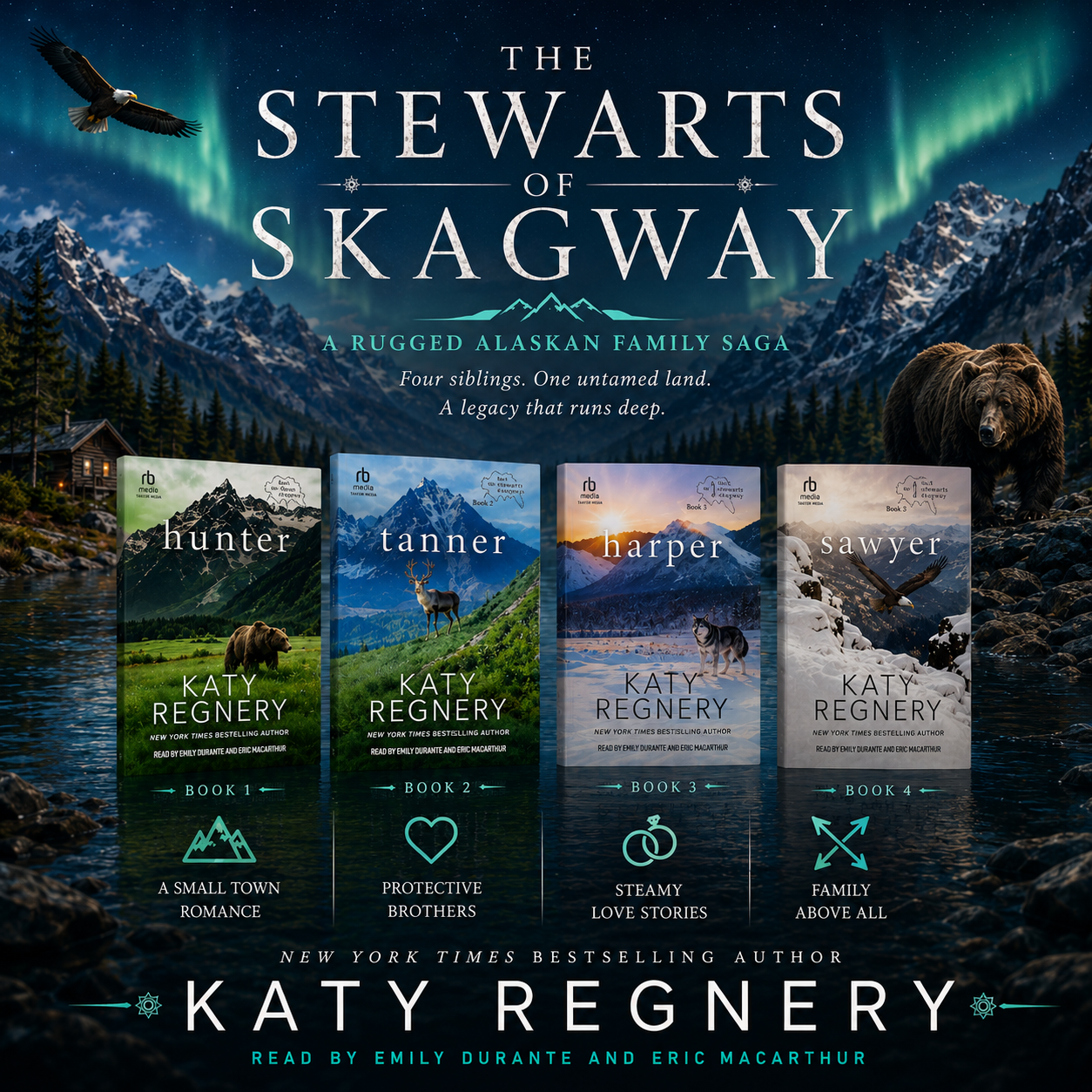 The Stewarts of Skagway series cover