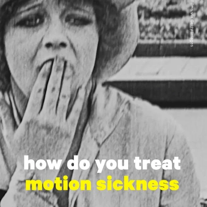 How To Treat Motion Sickness