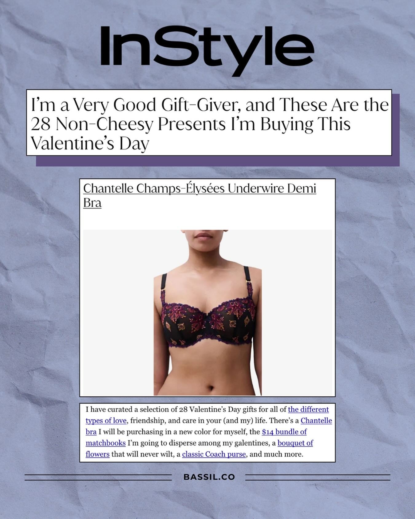 @instylemagazine X @chantelle_paris 🫶