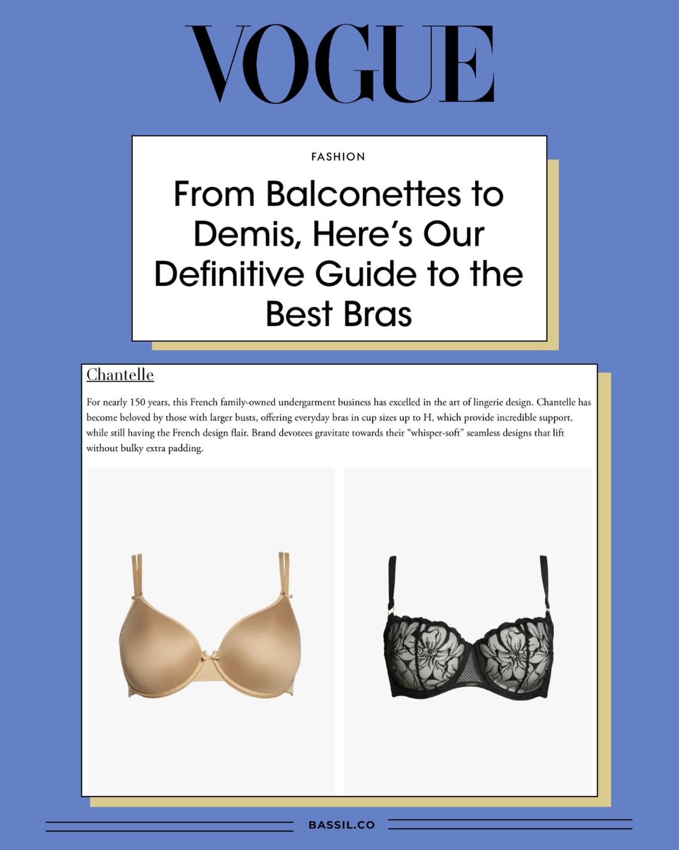 @chantelle_paris X @voguemagazine 🙌 thank you @kristina_rutkowski !!