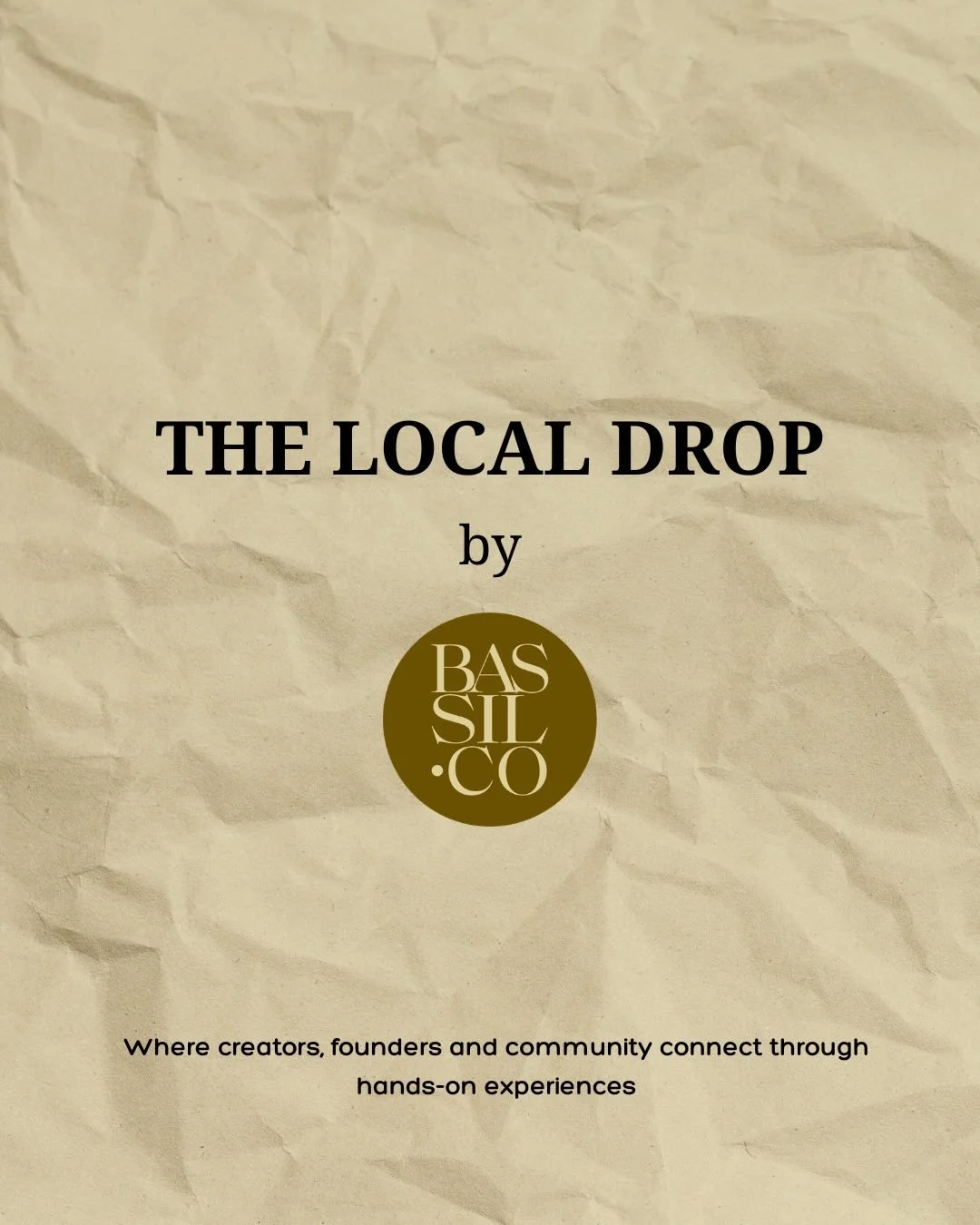 I am extremely excited to announce the launch of The Local Drop (‼️) - a natural extension of the work I&rsquo;ve spent much of my career doing: building brands, fostering collaboration and creating meaningful moments that bring people together. 

In