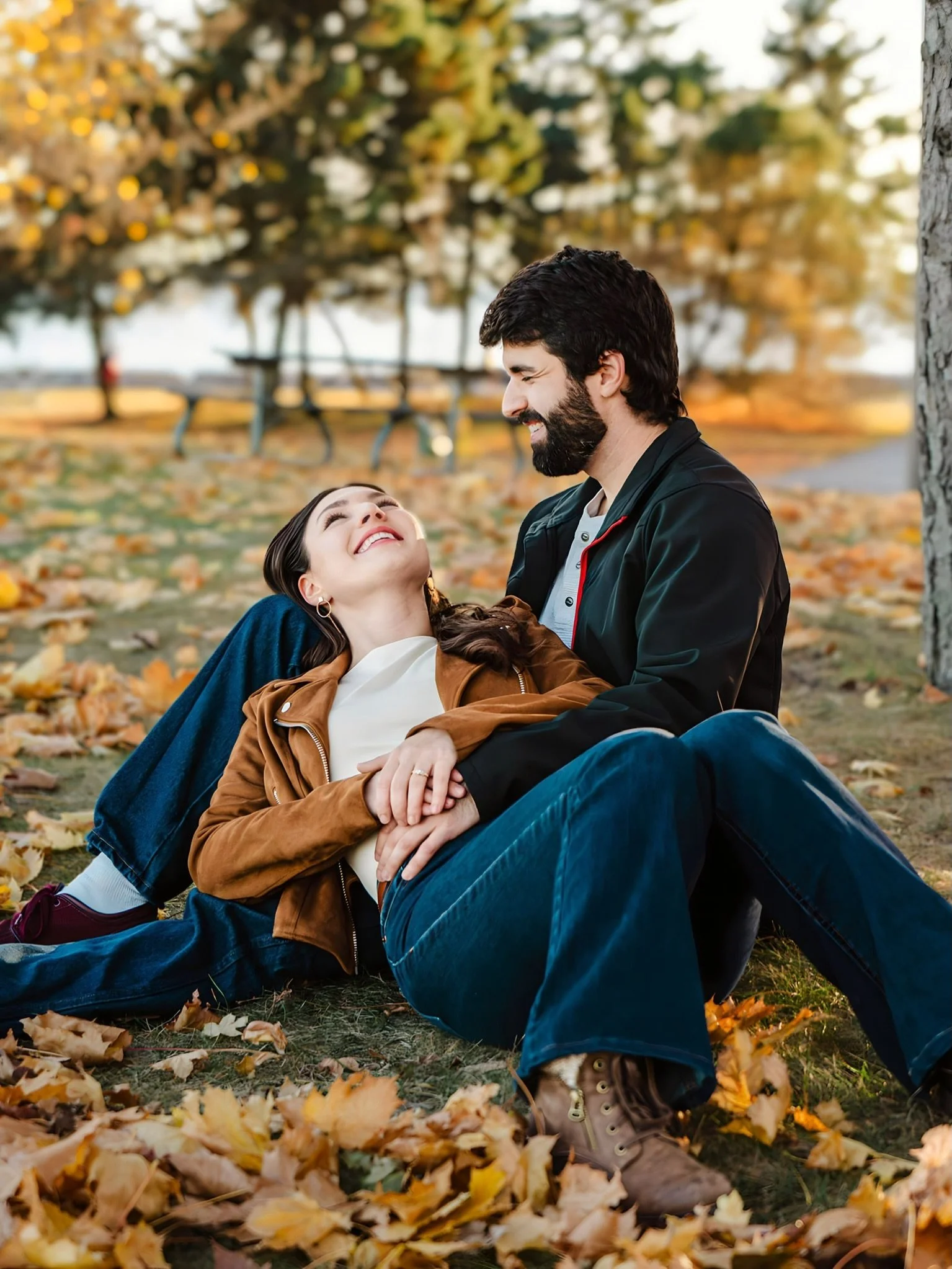 A little fall romance throw back 🍂