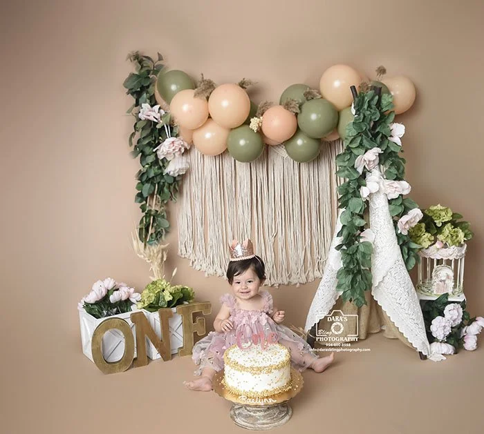 Cake Smash Photoshoot Magic at Dara’s Bling Photography Studio in Pembroke Pines, FL