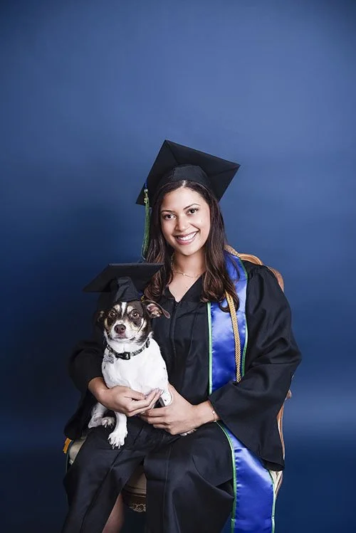 🎓 Graduation Photoshoot: Studio + Outdoor Park Session in South Florida (Featuring Your Dog 🐾)