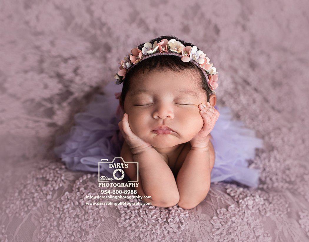 Hollywood, FL Newborn Photoshoot