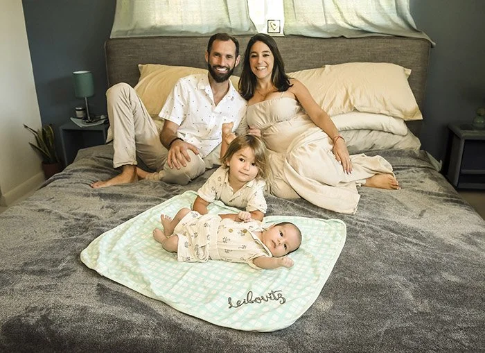 in-home lifestyle newborn photography Miami FL
