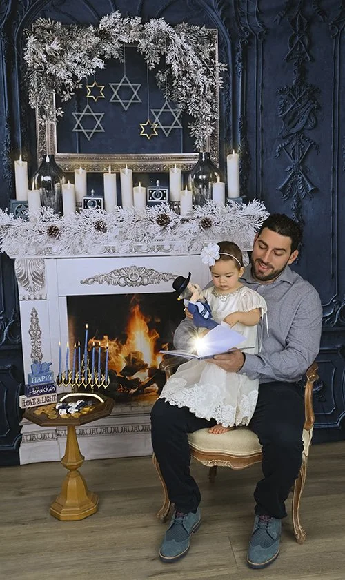 Hanukkah photoshoot