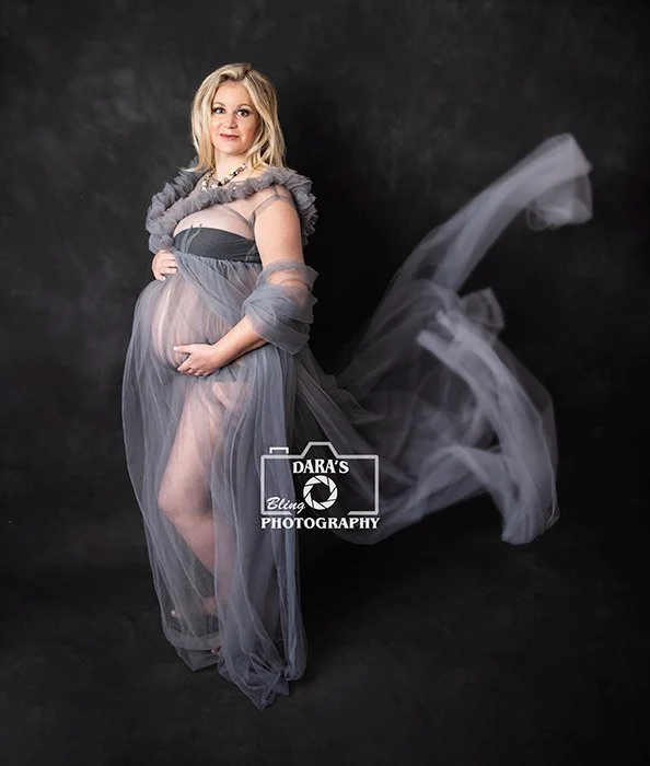 Studio maternity photoshoot
