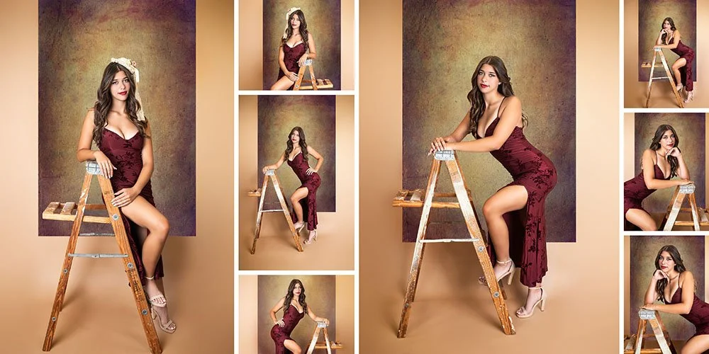 South Florida senior photographer capturing Grace's graduation portraits for St. Thomas Aquinas High School Class of 2027